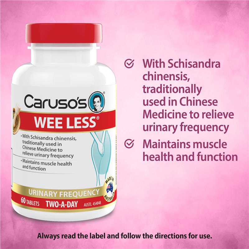 Load image into Gallery viewer, Carusos Wee Less 60 Tablets
