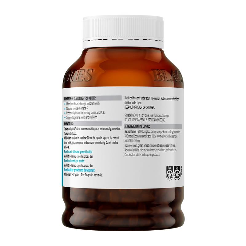 Load image into Gallery viewer, Blackmores Fish Oil 1000mg 400 Capsules
