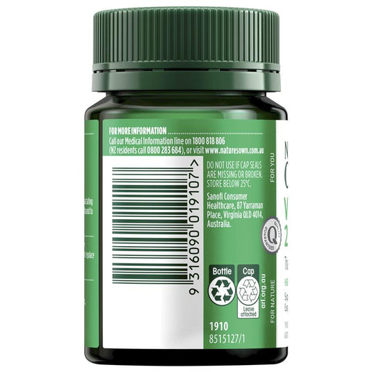 Nature's Own High Strength Vitamin B1 250mg 75 Tablets