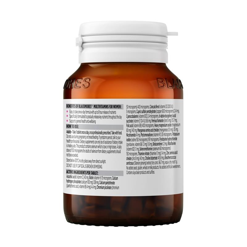 Load image into Gallery viewer, Blackmores Multivitamin For Women Sustained Release 60 Tablets
