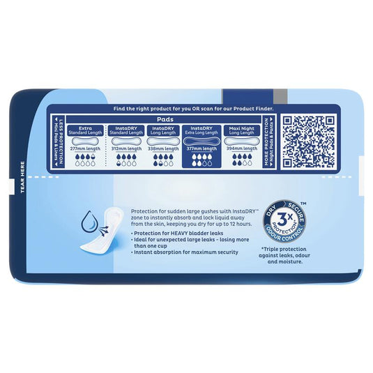 TENA Pads InstaDry 6 Pack