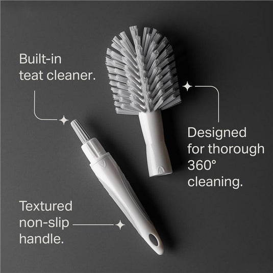 Tommee Tippee Closer to Nature 2-in-1 Baby Bottle Brush
