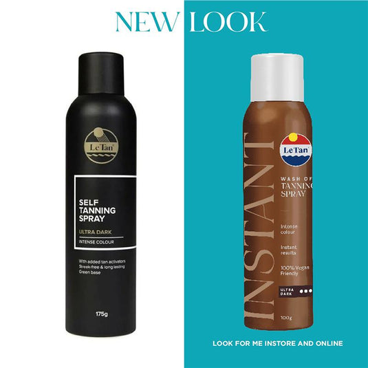 Le Tan Instant Wash Off Spray Ultra Dark 100g