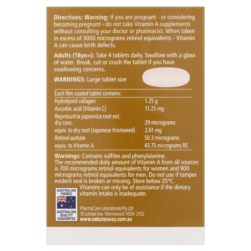 Load image into Gallery viewer, Nature's Way Beauty Collagen Mature Skin 120 Tablets
