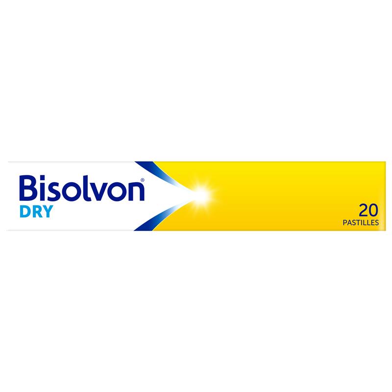 Load image into Gallery viewer, Bisolvon Dry Cough Pastilles Honey Lime 20 Pack
