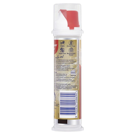 Colgate Toothpaste Whitening + Tartar Pump 130g