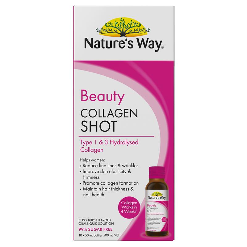 Load image into Gallery viewer, Nature's Way Beauty Collagen Shot 10 x 50ml
