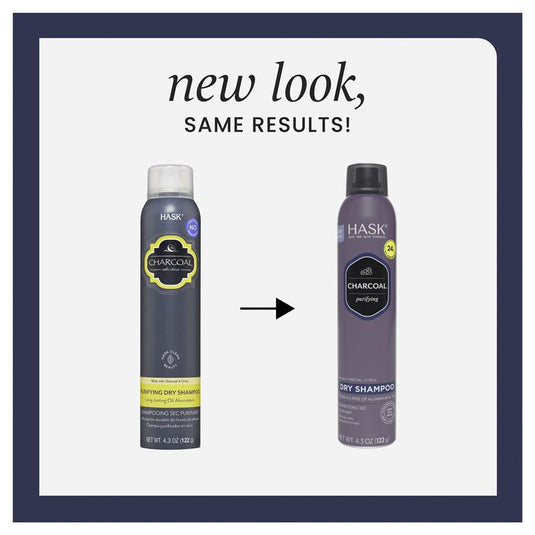 Hask Exotics Charcoal Dry Shampoo 122g