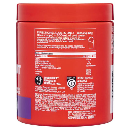 BSc K-OS Pre-Workout Grape 300g