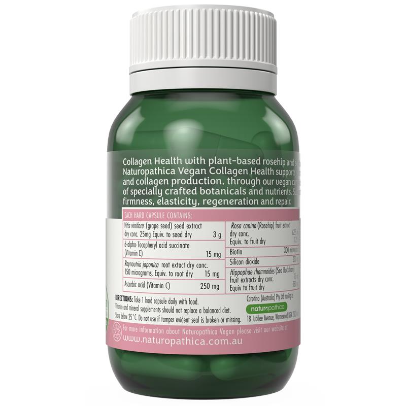 Load image into Gallery viewer, Naturopathica Vegan Collagen Health 60 Capsules

