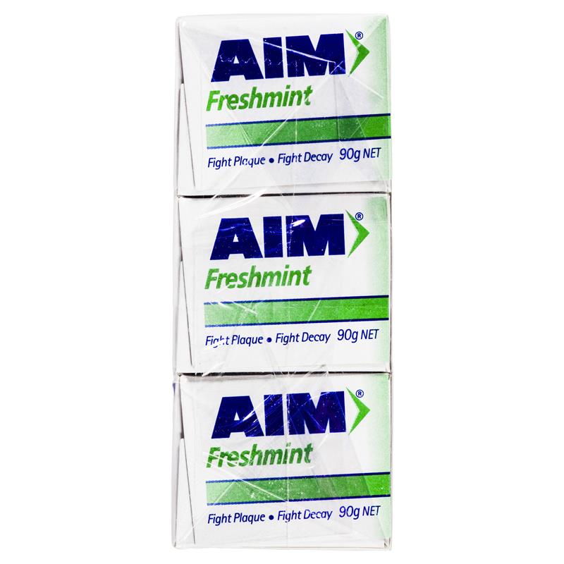 Load image into Gallery viewer, Aim Toothpaste Freshmint Value 3 Pack
