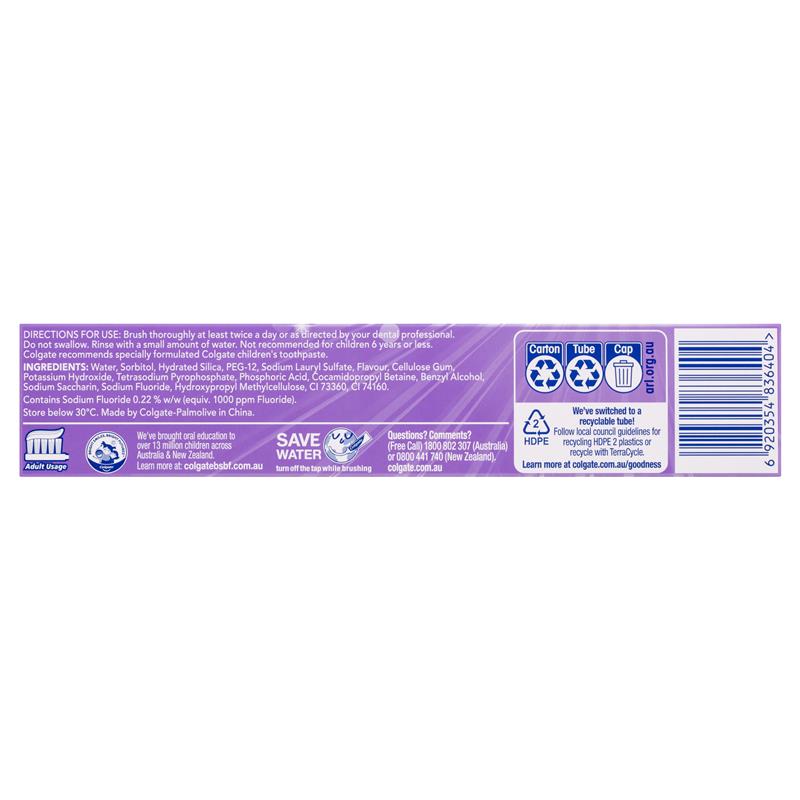 Load image into Gallery viewer, Colgate Toothpaste Advanced Whitening Purple 120g
