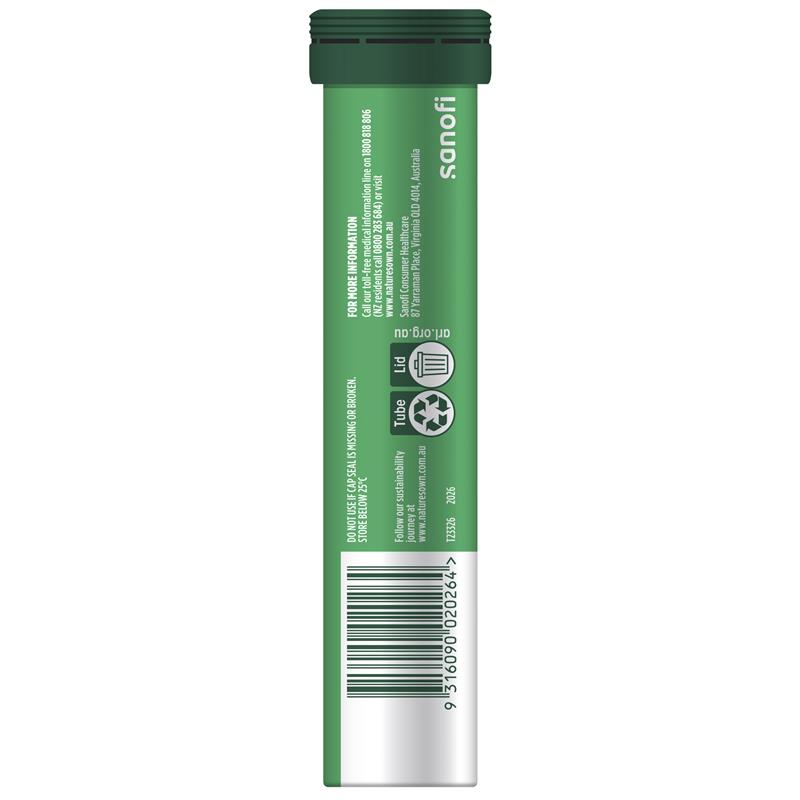 Load image into Gallery viewer, Nature's Own Magnesium + Energy Effervescent 20 Tablets
