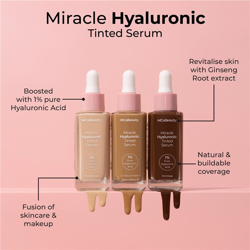 Load image into Gallery viewer, MCoBeauty Miracle Hyaluronic Tinted Serum 0.5-2 Very Light
