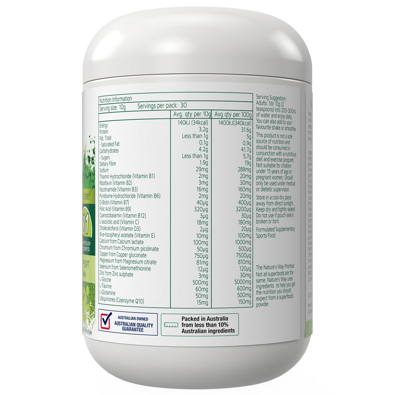 Load image into Gallery viewer, Nature's Way Greens Plus 300g Powder
