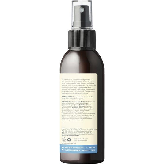Sukin Natural Deodorant Fresh Cotton 125ml