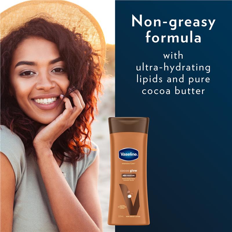 Load image into Gallery viewer, Vaseline Intensive Care Body Lotion Cocoa Glow 225ml
