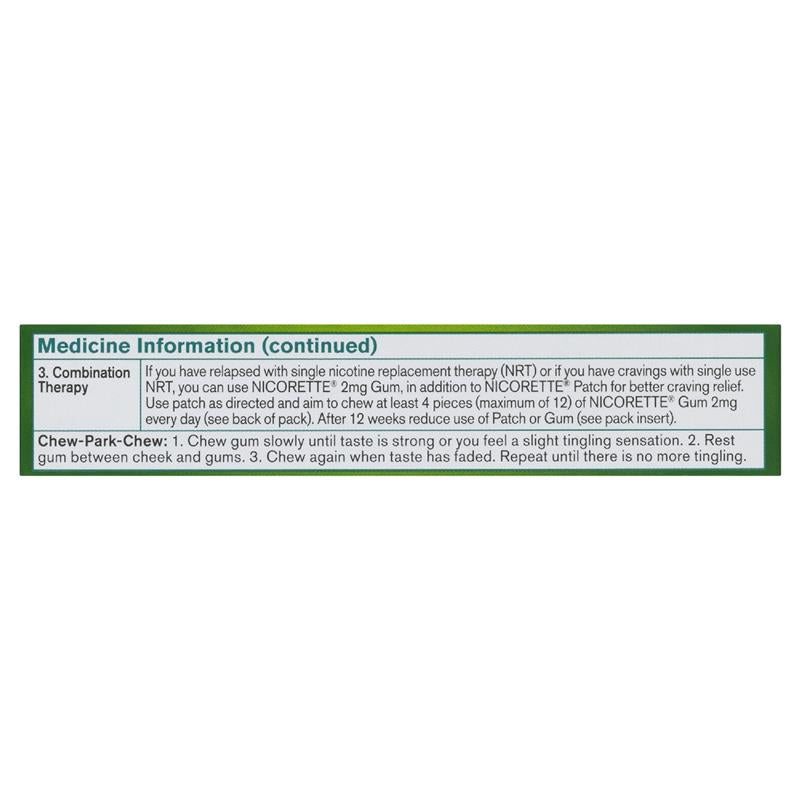 Load image into Gallery viewer, Nicorette Quit Smoking Regular Strength Nicotine Gum Classic 30 Pack
