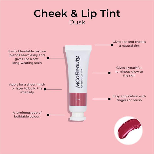 MCoBeauty Cheek & Lip Tint Dusk