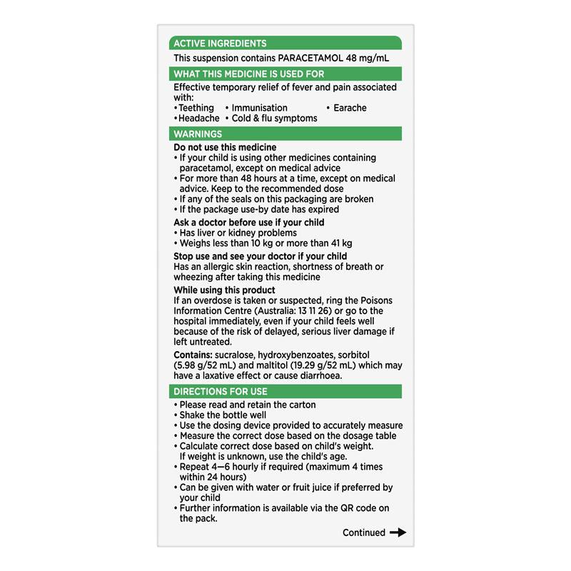 Load image into Gallery viewer, Panadol Children 5-12 Years Suspension Fever &amp; Pain Relief Strawberry Flavour 200ml
