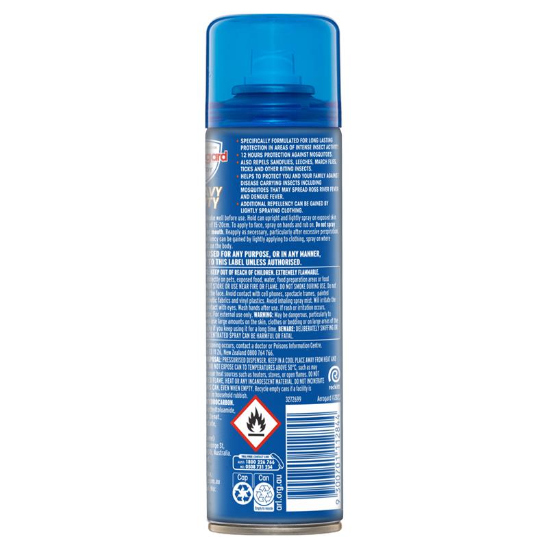 Load image into Gallery viewer, Aerogard Heavy Duty 40% Deet 150g Aerosol
