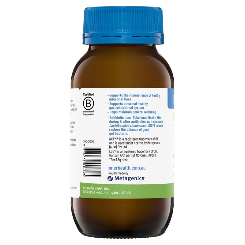 Load image into Gallery viewer, Inner Health Kids Probiotic 120g Powder Fridge Line
