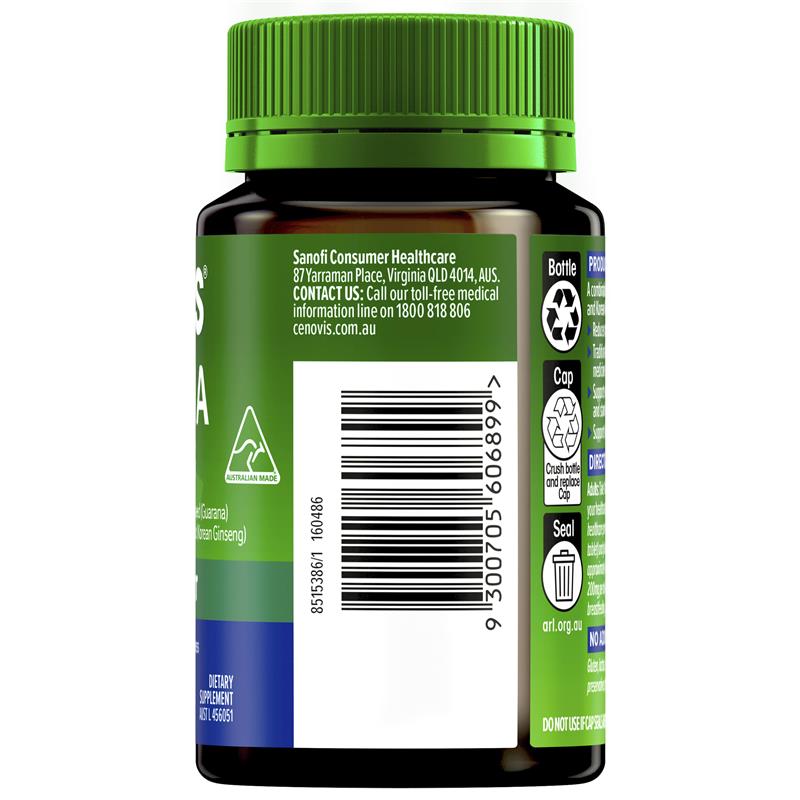 Load image into Gallery viewer, Cenovis Guarana + Ginseng 60 Tablets
