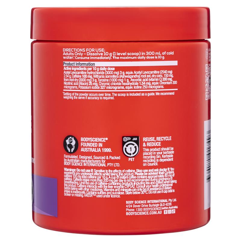 Load image into Gallery viewer, BSc Shred Carnitine Grape 300g
