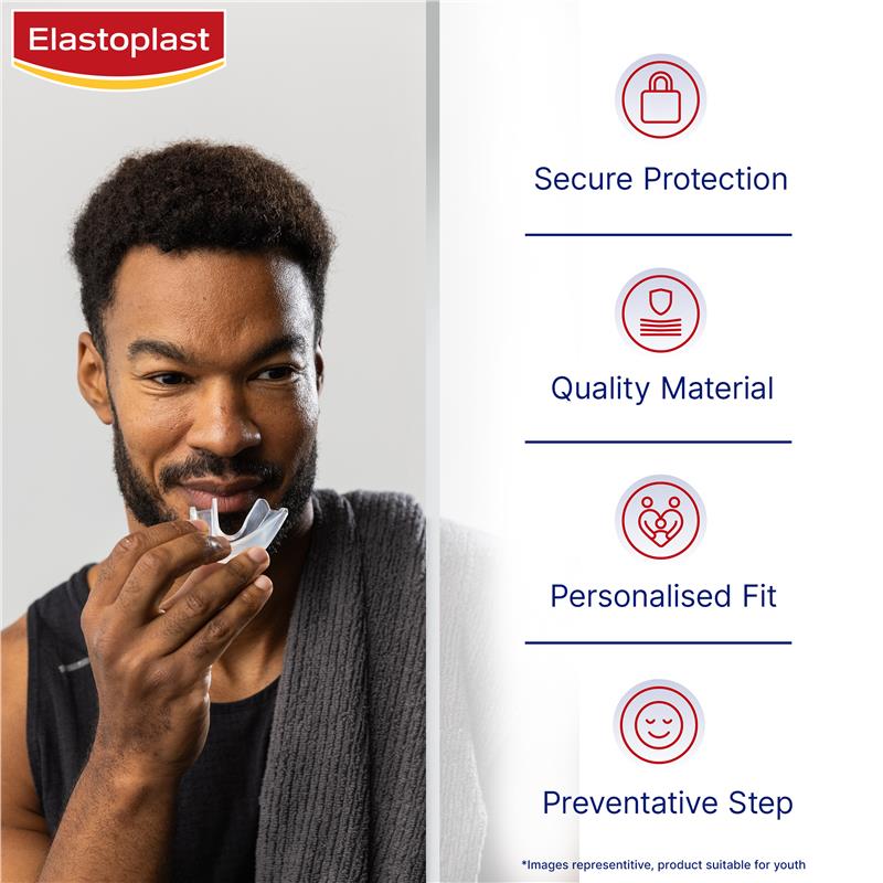 Load image into Gallery viewer, Elastoplast Sport Clear Mouthguard Youth
