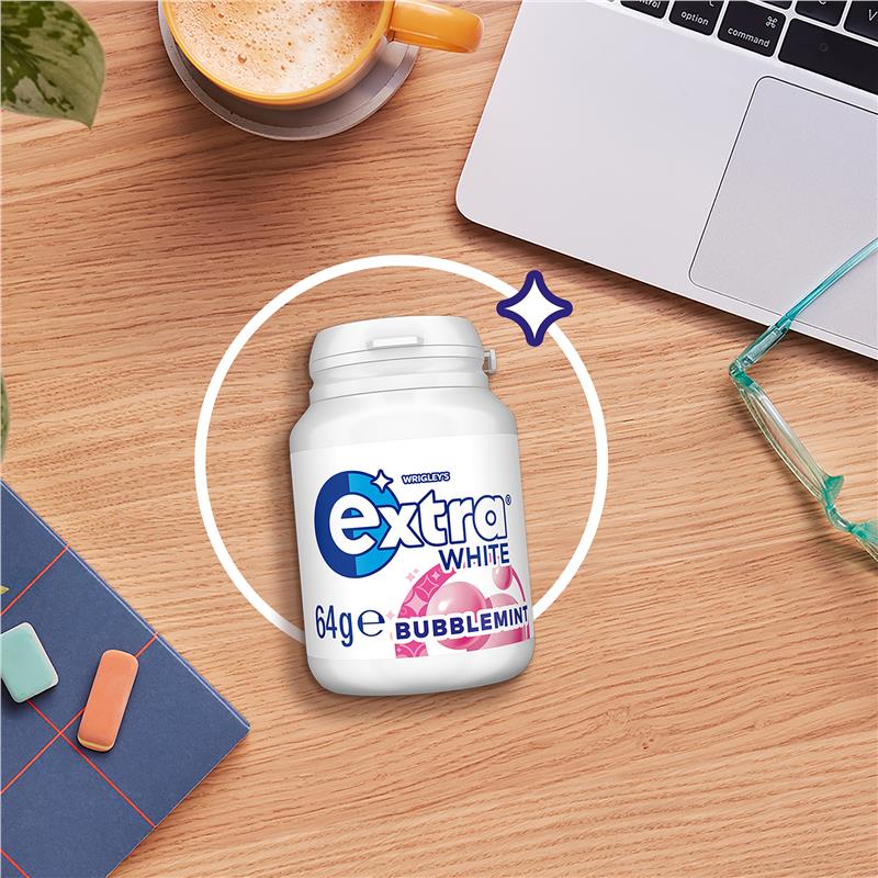 Load image into Gallery viewer, Extra Bottle Bubblemint Gum 64g
