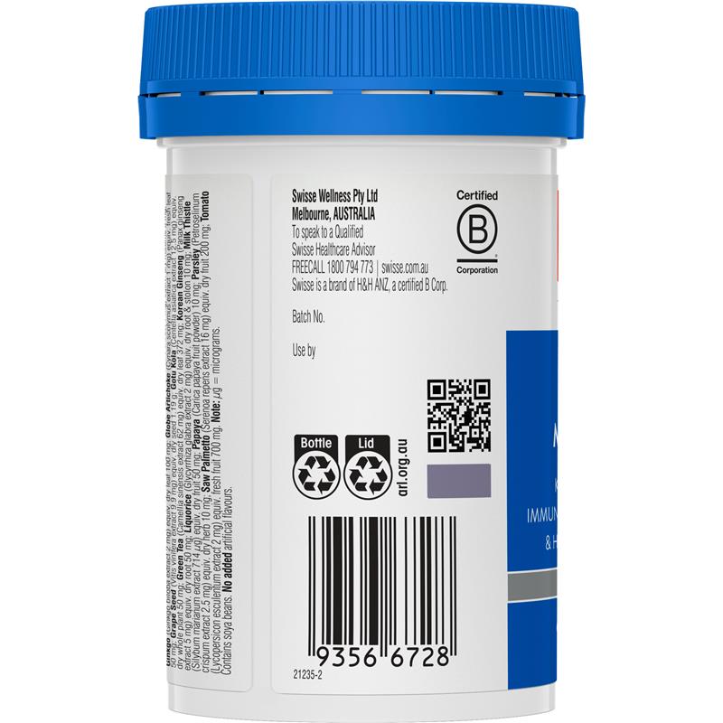 Load image into Gallery viewer, Swisse Mens Multivitamin 60 Tablets
