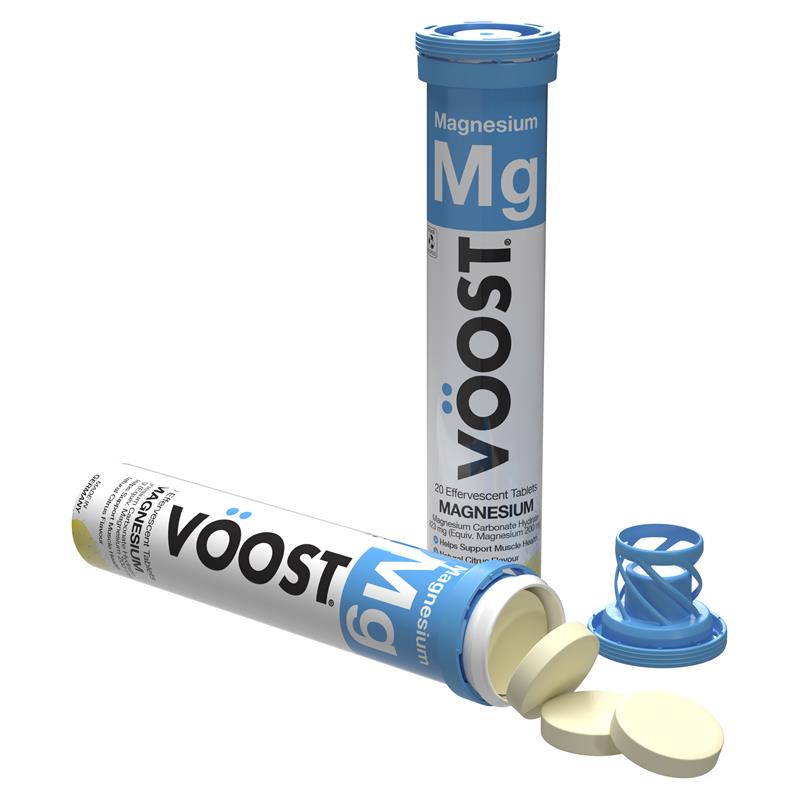 Load image into Gallery viewer, Voost Magnesium Effervescent 60 Pack Exclusive Size
