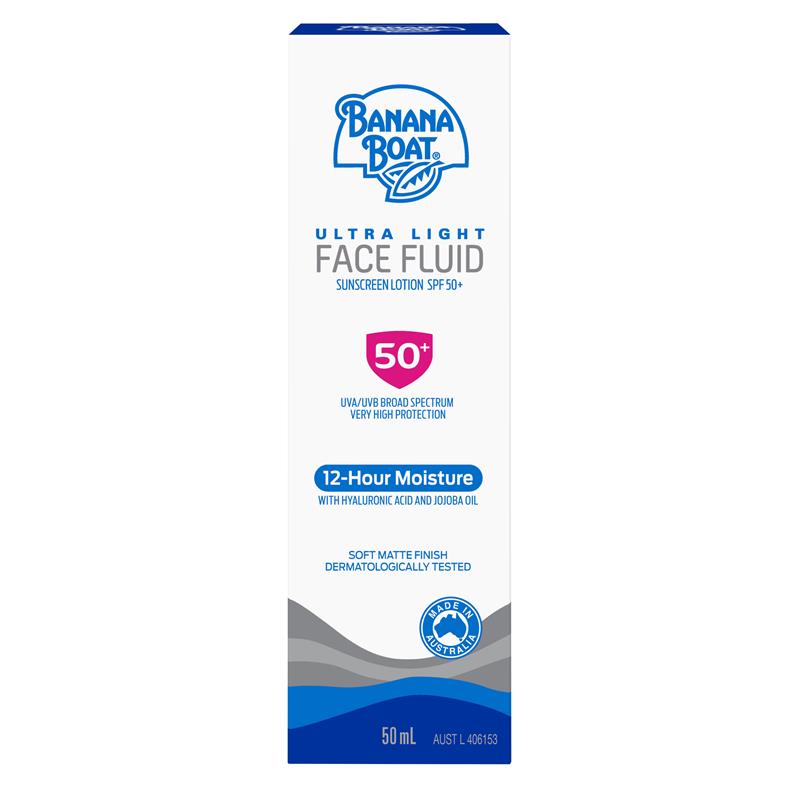 Load image into Gallery viewer, Banana Boat Ultra Light Face Fluid SPF 50+ 50ml
