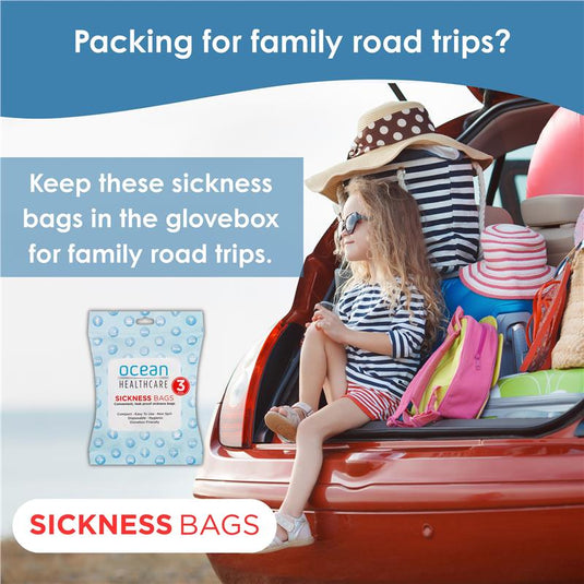 Ocean Sickness Bags 3 Pack