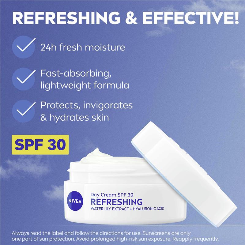 Load image into Gallery viewer, NIVEA Daily Essentials Hydrating Face Moisturiser SPF30 50ml
