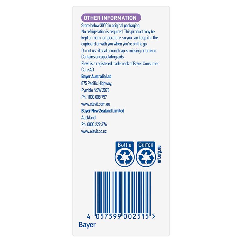 Load image into Gallery viewer, Elevit Probiotics Immunity &amp; Gut Health 30 Capsules
