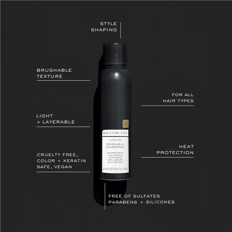 Load image into Gallery viewer, Kristin Ess Ultra Fine Workable Hairspray
