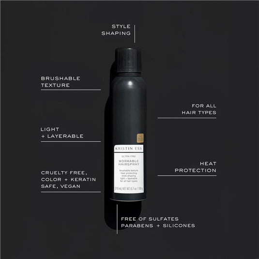 Kristin Ess Ultra Fine Workable Hairspray