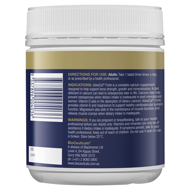Load image into Gallery viewer, Bioceuticals AdvaCal Forte 180 Tablets
