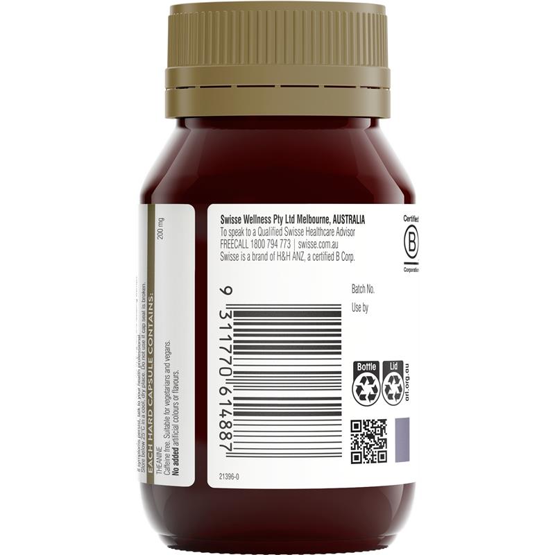 Load image into Gallery viewer, Swisse Ultiboost L-Theanine Calm Mind 50 Capsules
