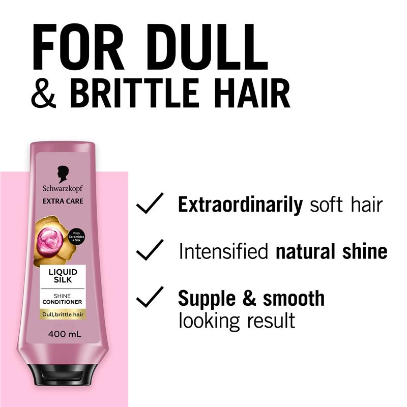 Load image into Gallery viewer, Schwarzkopf Extra Care Liquid Silk Conditioner 400ml
