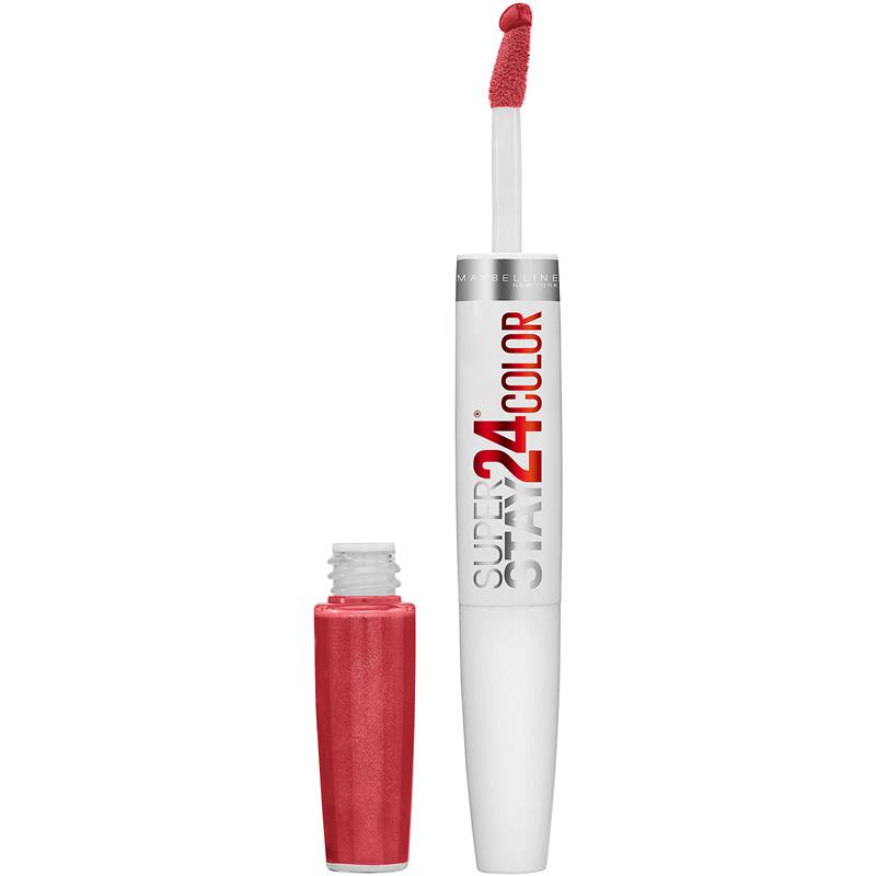 Load image into Gallery viewer, Maybelline Superstay 24 Lip Color Continuous Coral

