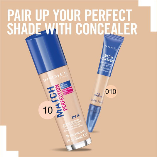 Rimmel Match Perfection 010 Light Porcelain