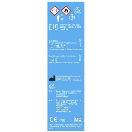 Excilor 2 In 1 Warts Treatment 10ml
