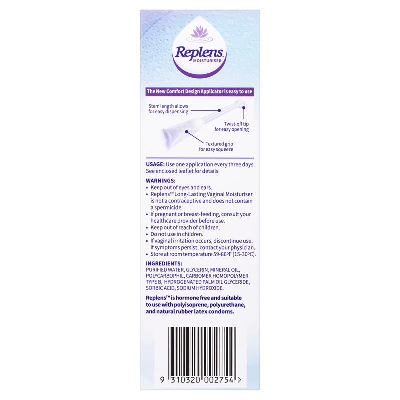 Load image into Gallery viewer, Replens Vaginal Moisturiser 10
