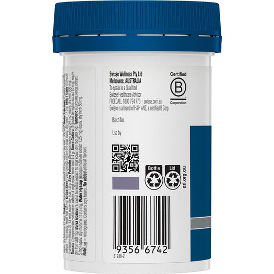 Swisse Mens Multivitamin 50+ 60 Tablets