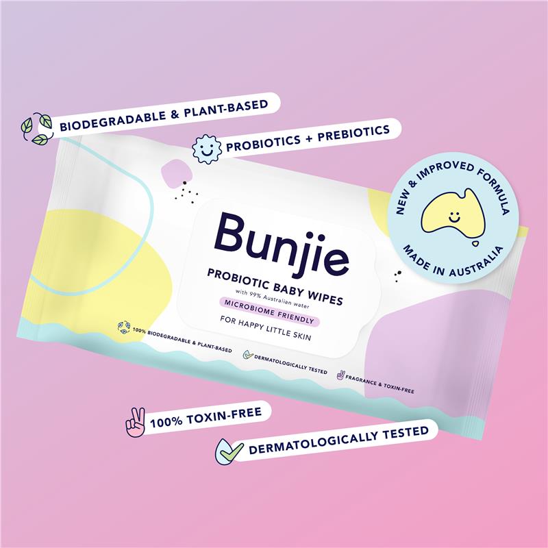 Load image into Gallery viewer, Bunjie Travel Pack Baby Wipes 20 Pack
