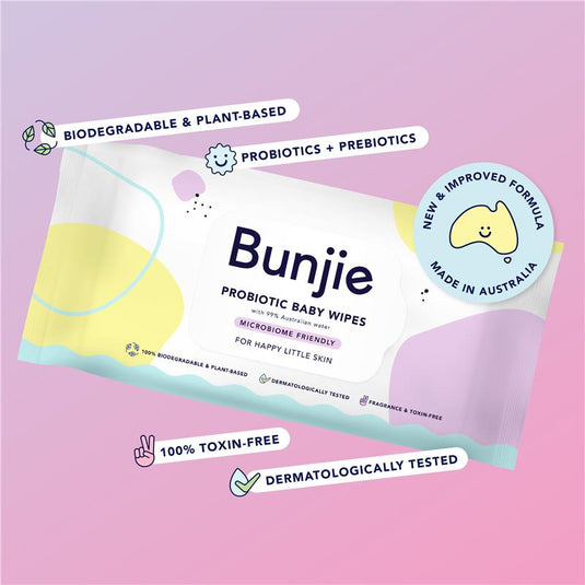 Bunjie Travel Pack Baby Wipes 20 Pack