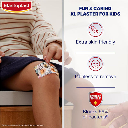 Elastoplast Kids Sensitive XL Dressing 10 Pack