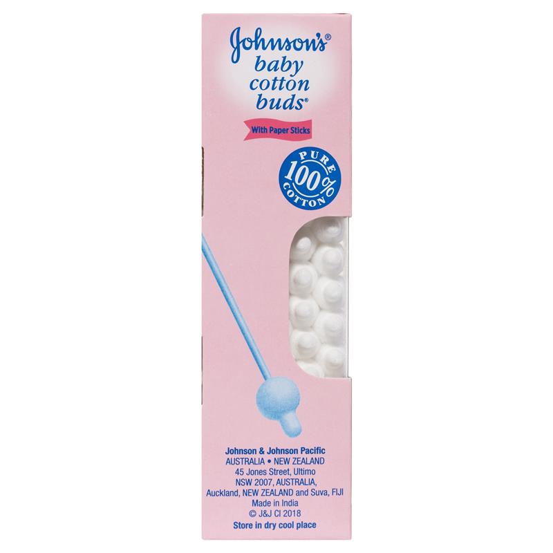 Load image into Gallery viewer, Johnson's Baby Cotton Applicator Buds 60 Pack
